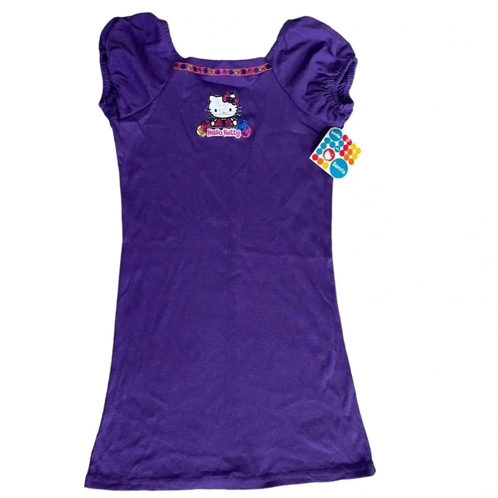 Vintage Sanrio Smiles Girls Hello Kitty Dress Size XL